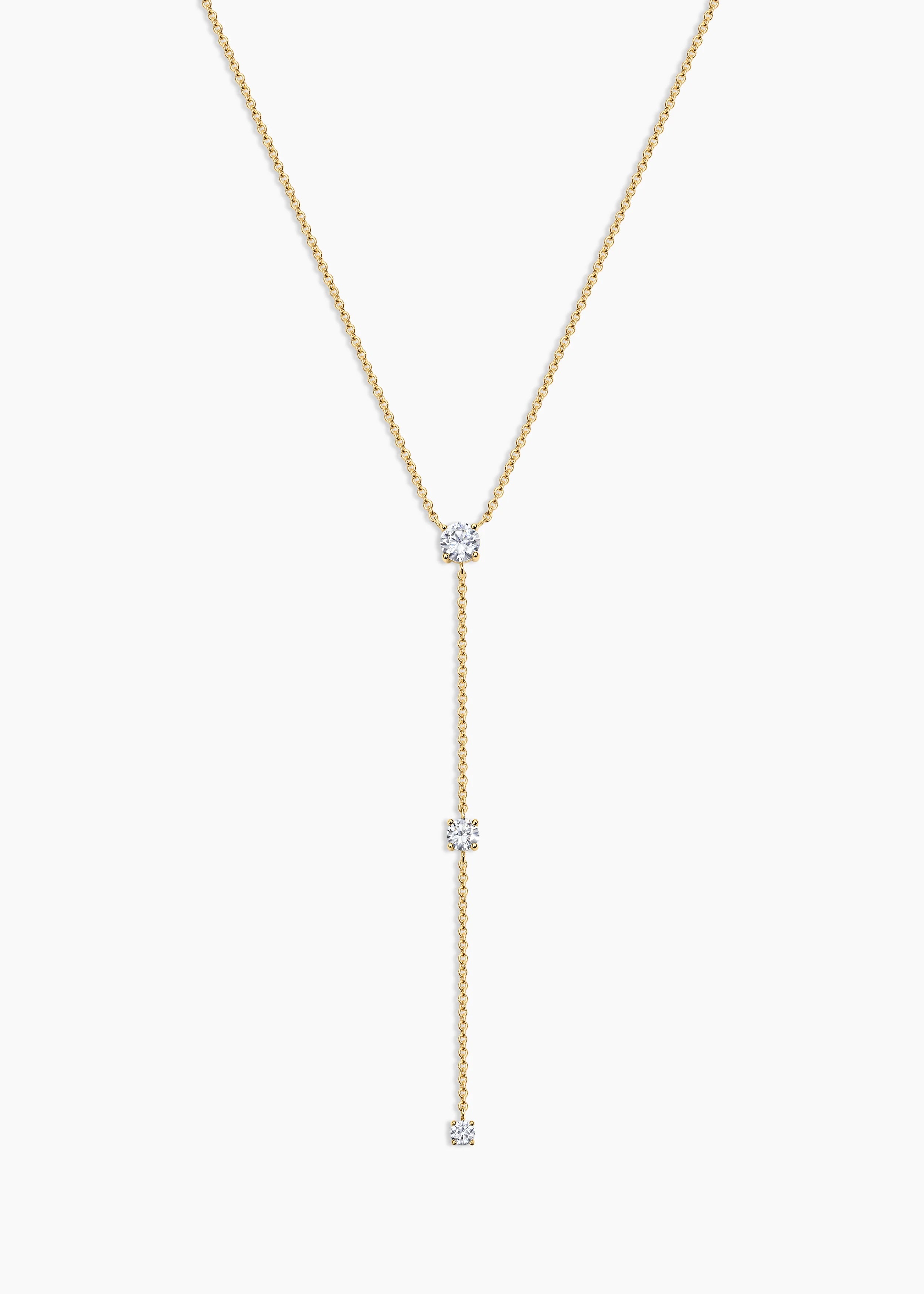 Jade Lariat Necklace