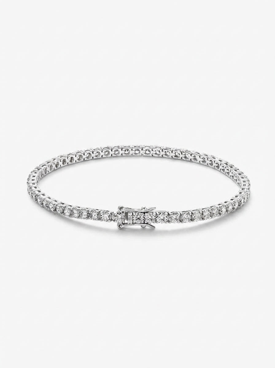 The Jetsetter Lab Diamond Tennis Bracelet