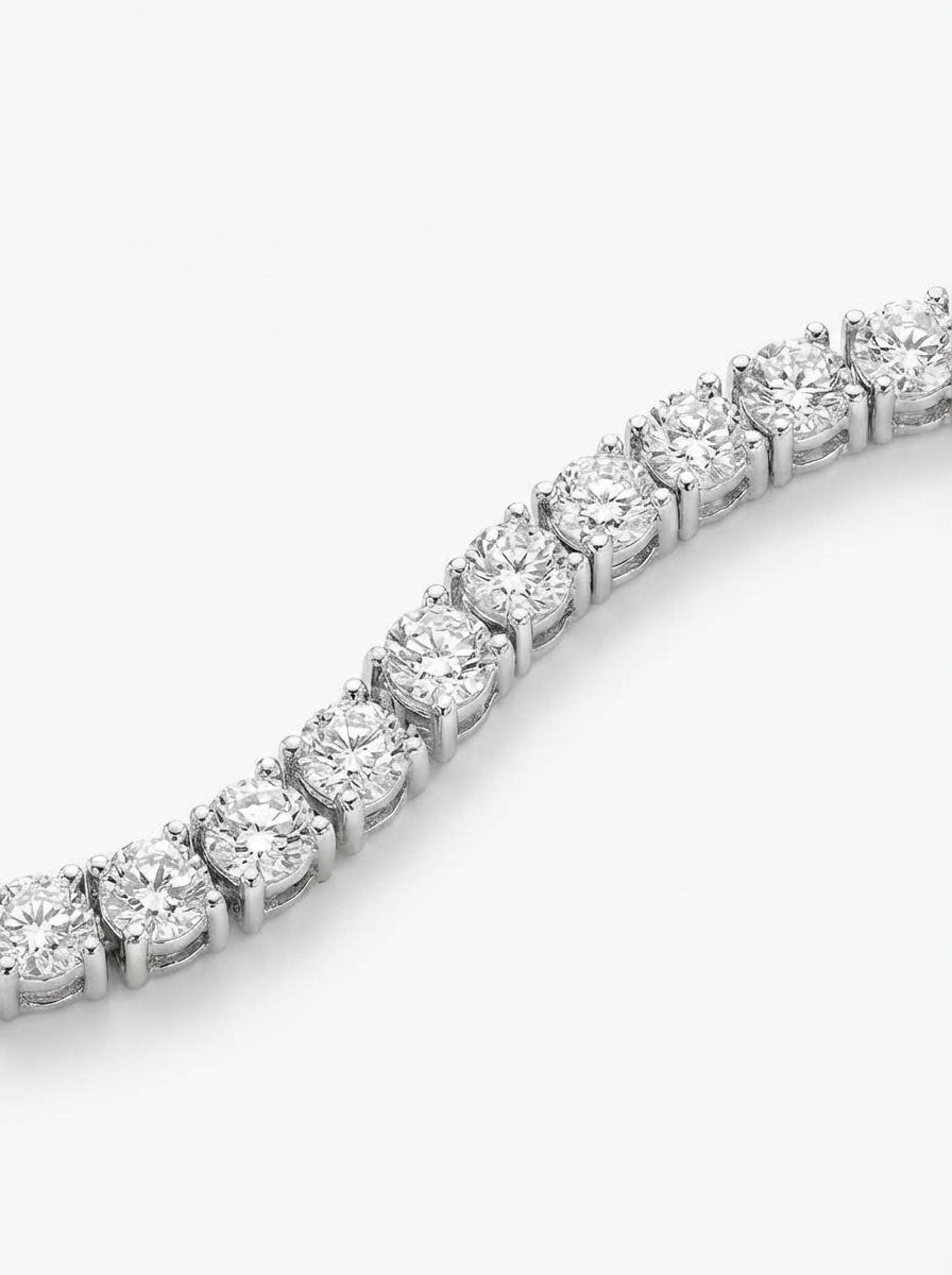 The Jetsetter Lab Diamond Tennis Bracelet