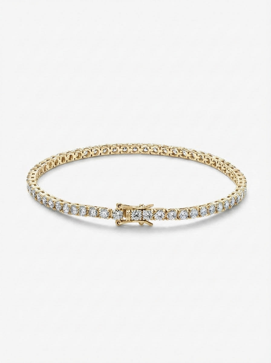 The Jetsetter Lab Diamond Tennis Bracelet