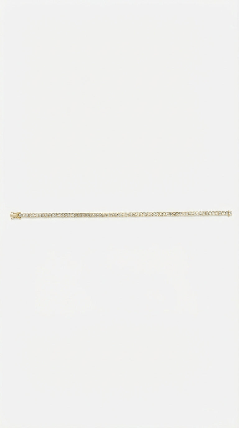 The Jetsetter Lab Diamond Tennis Bracelet