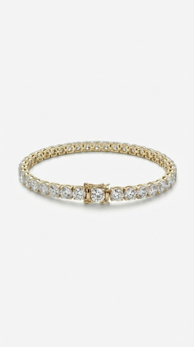 The Jetsetter Lab Diamond Tennis Bracelet