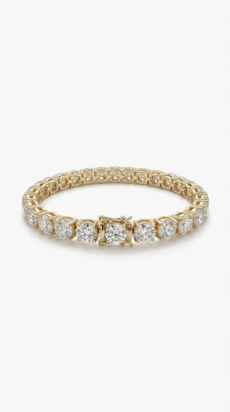 The Jetsetter Lab Diamond Tennis Bracelet