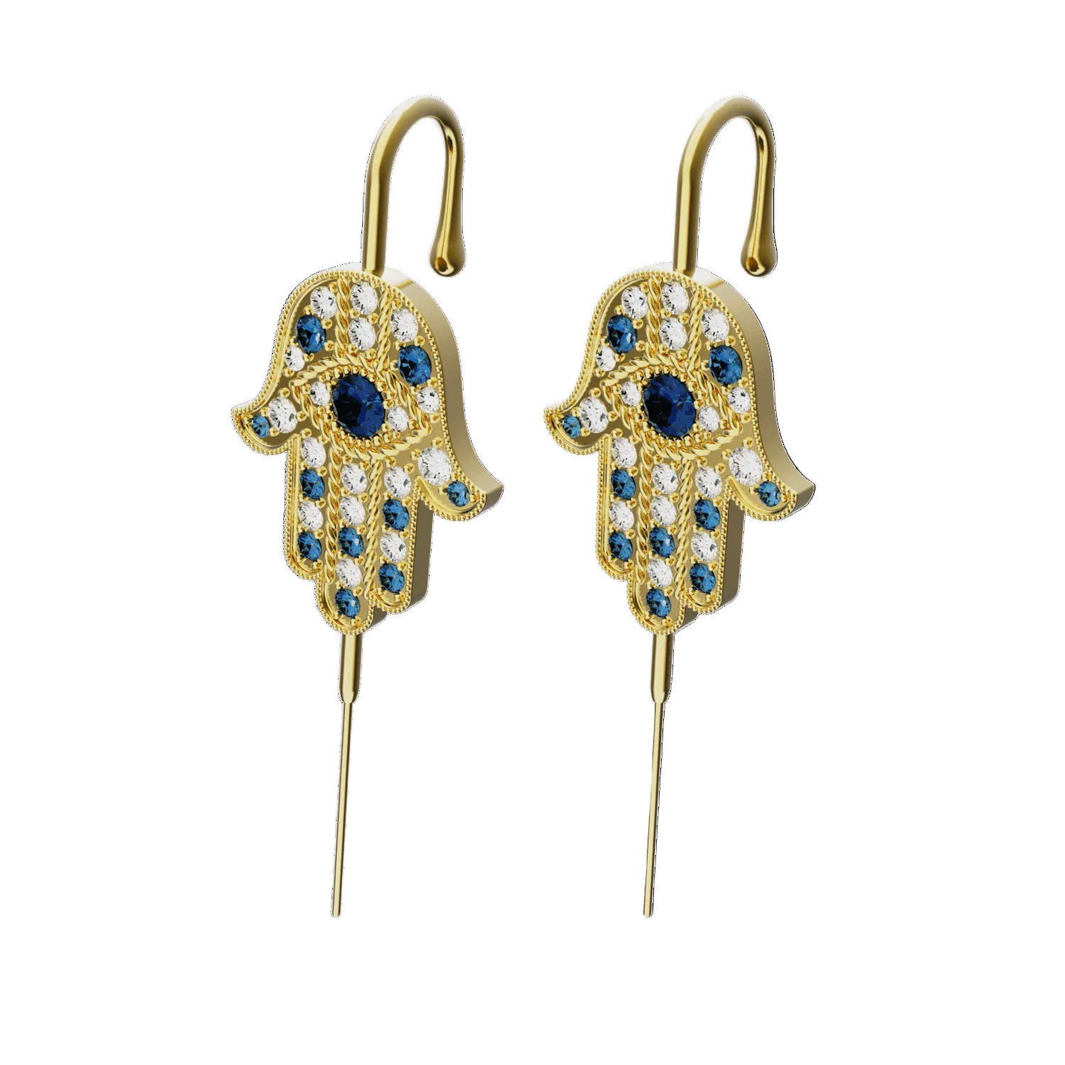 Sapphire Hamsa