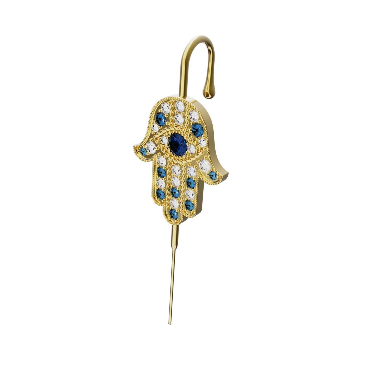 Sapphire Hamsa