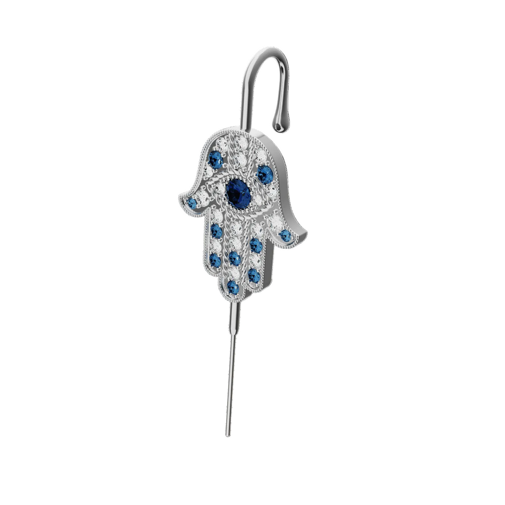 Sapphire Hamsa
