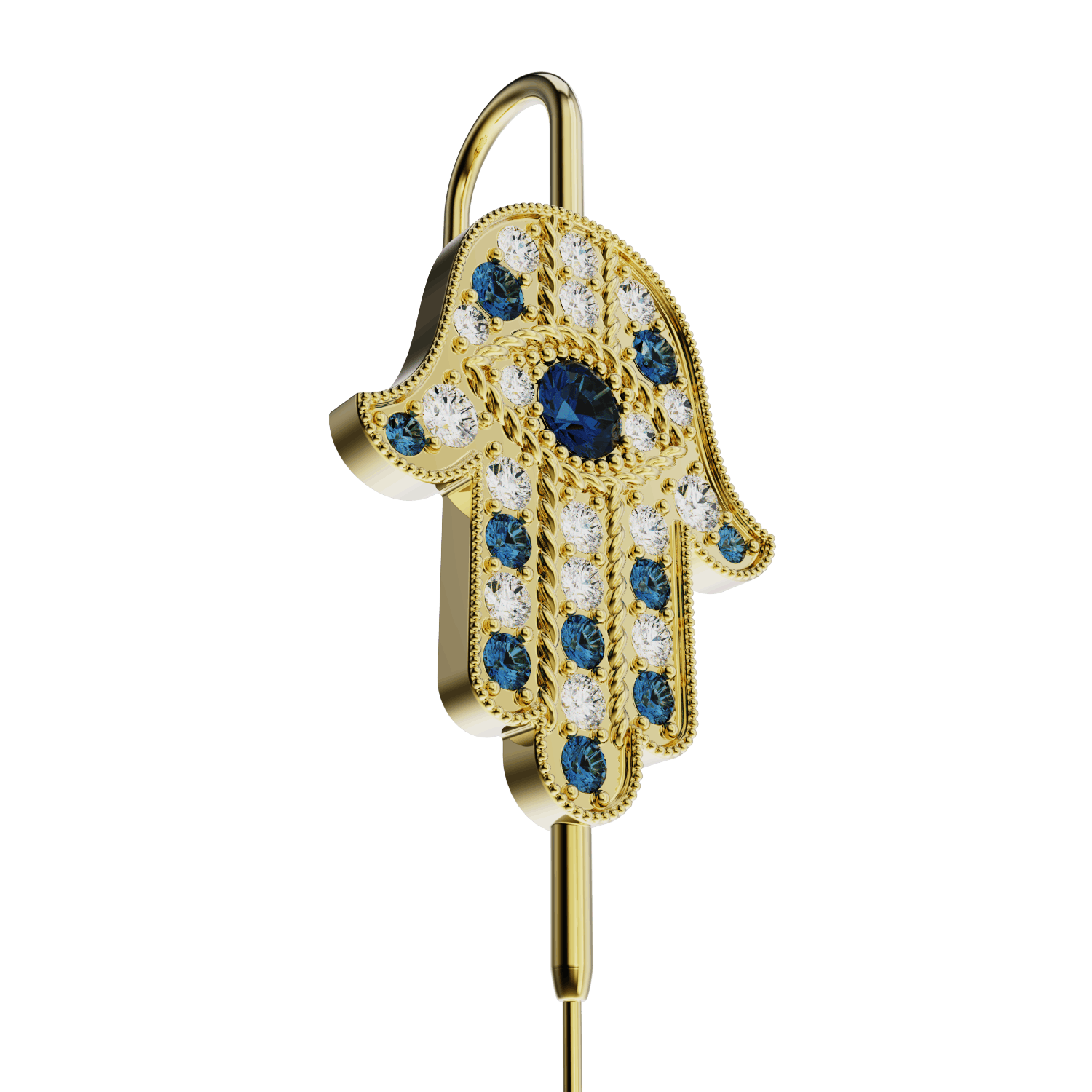 Sapphire Hamsa