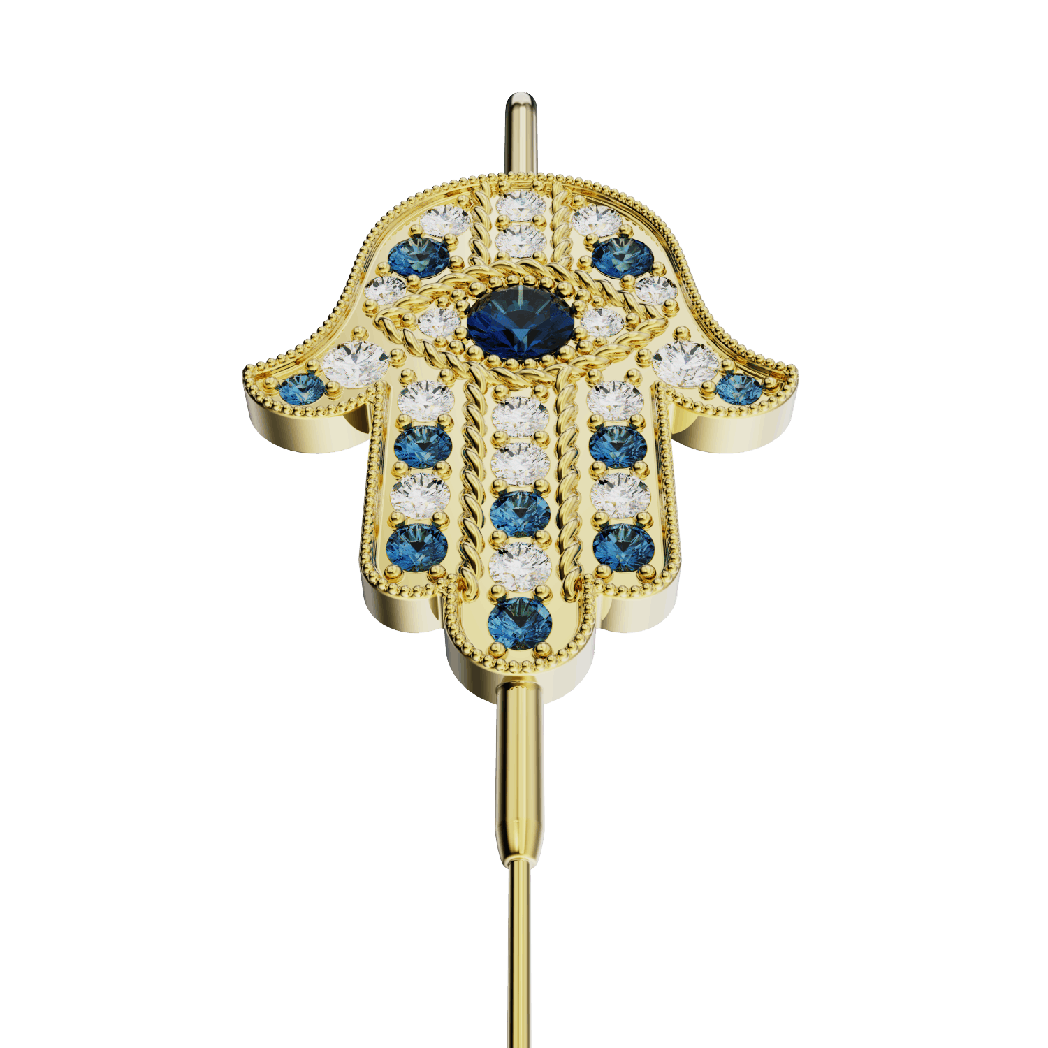 Sapphire Hamsa
