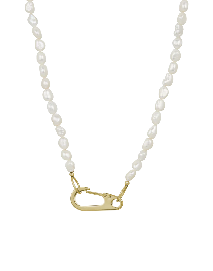 Pearl Lock Necklace