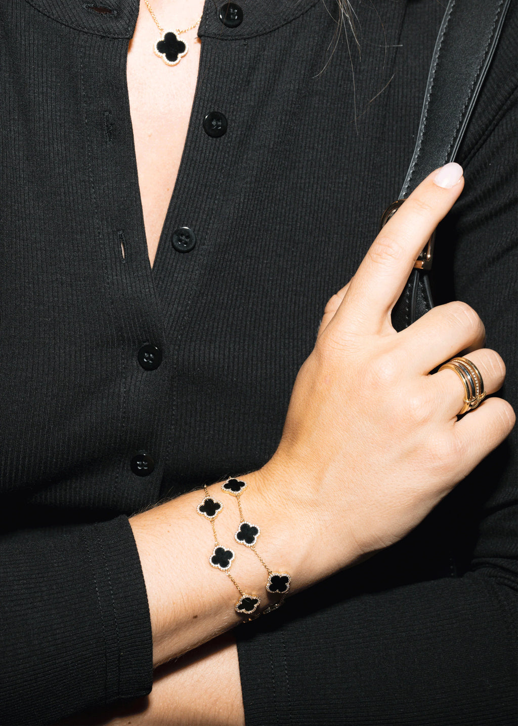 Icon Black Bracelet